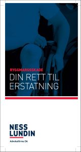 Bilde - Brosjyre - Din rett til erstatning ved ryggmargskade